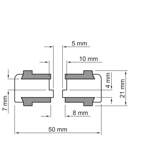 Dynavox Aluminium antivibration feet Silver