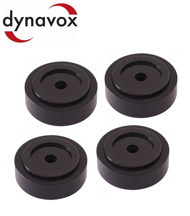 Dynavox Aluminium antivibration feet Barevné provedení: černá - black
