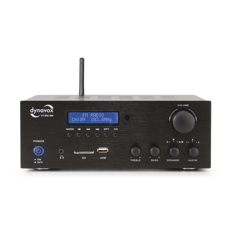 Dynavox VT 80 Barevné provedení: černé