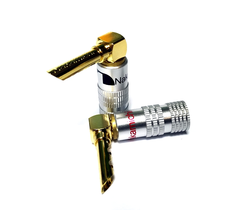 Nakamichi - Banana Plugs Angle N0534AE