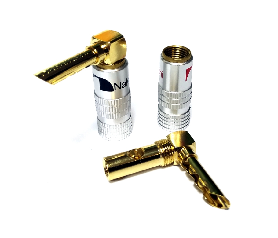 Nakamichi - Banana Plugs Angle N0534AE