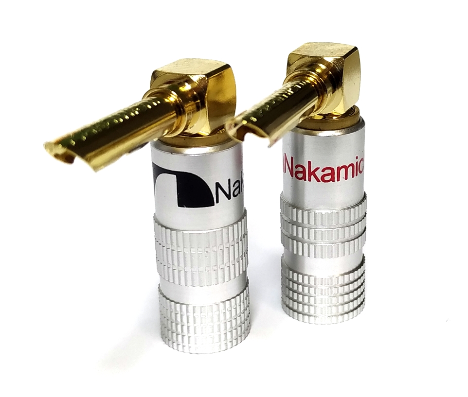 Nakamichi - Banana Plugs Angle N0534AE