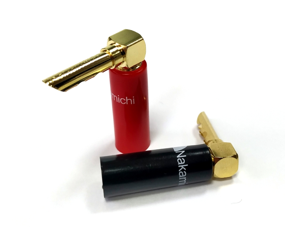 Nakamichi - Banana Plugs Angle N0533AE