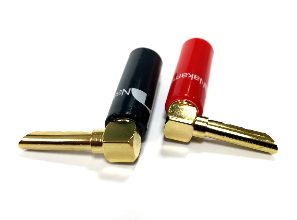 Nakamichi - Banana Plugs Angle N0533AE