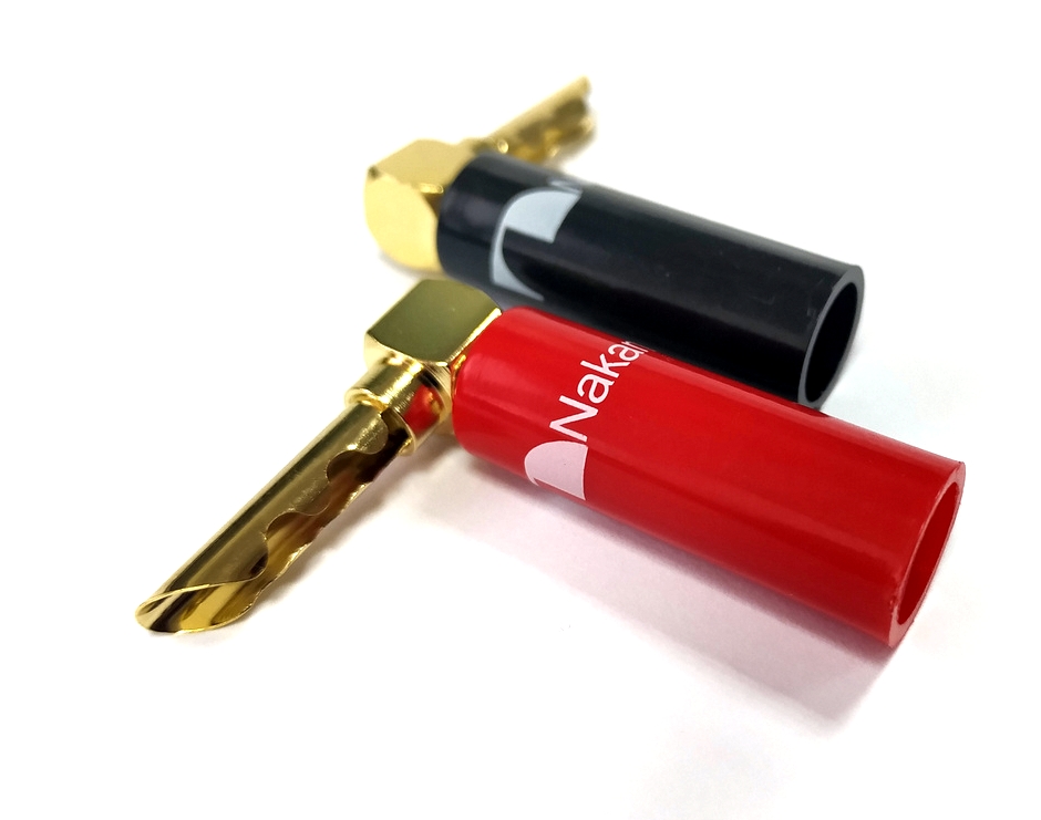 Nakamichi - Banana Plugs Angle N0533AE