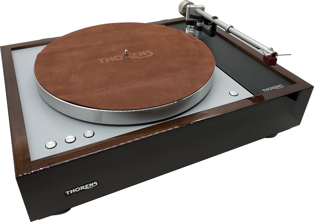 Thorens Leather turntable Mat Black 