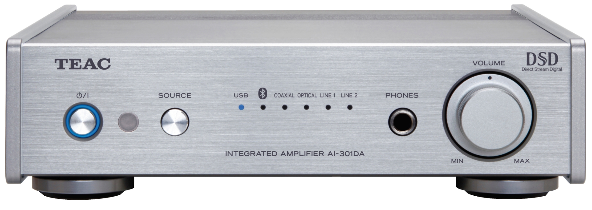 TEAC AI-301DA-X Barevné provedení: stříbrné
