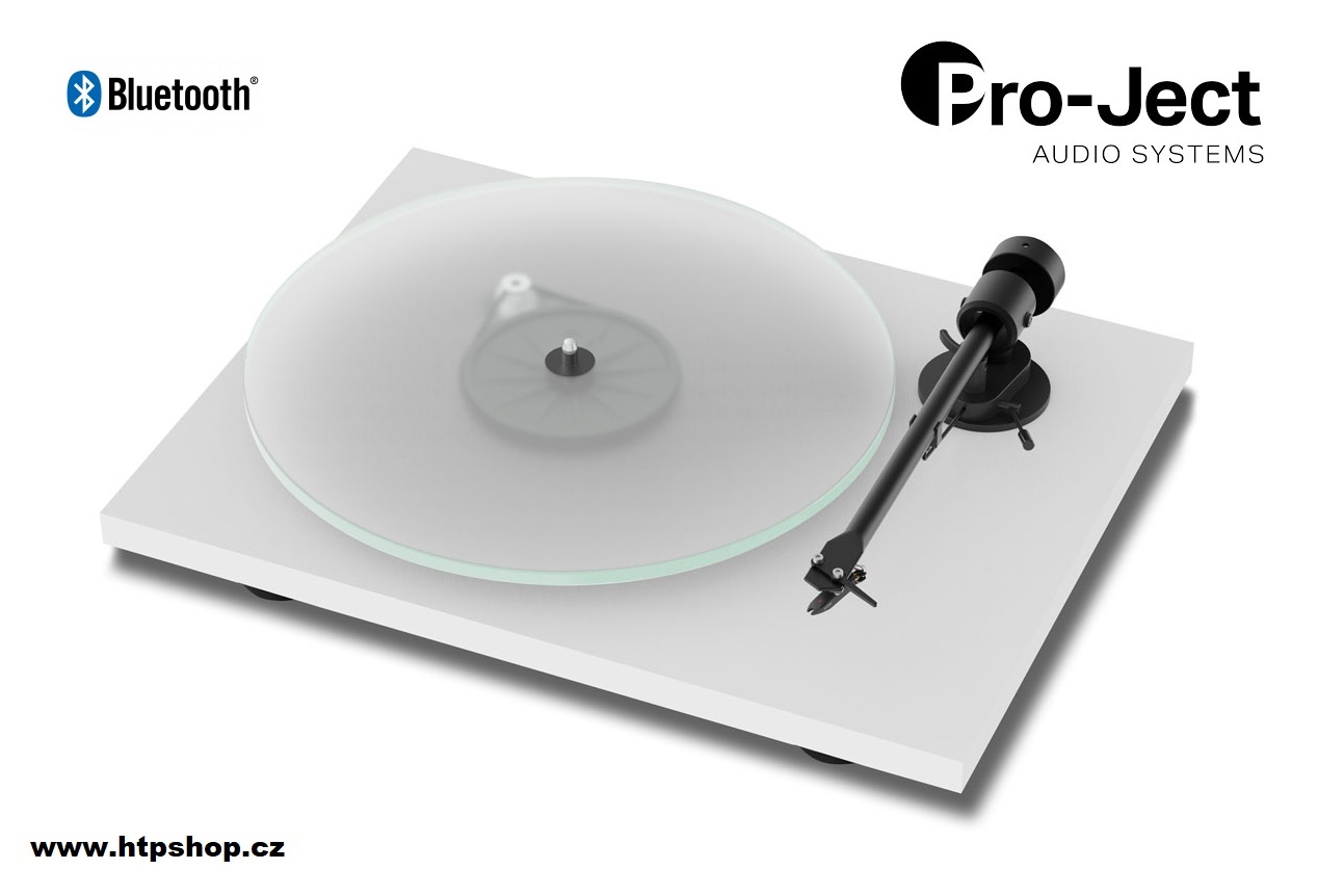 Pro-Ject T1 BT + Ortofon OM5E Barevné provedení: bílá - saténová