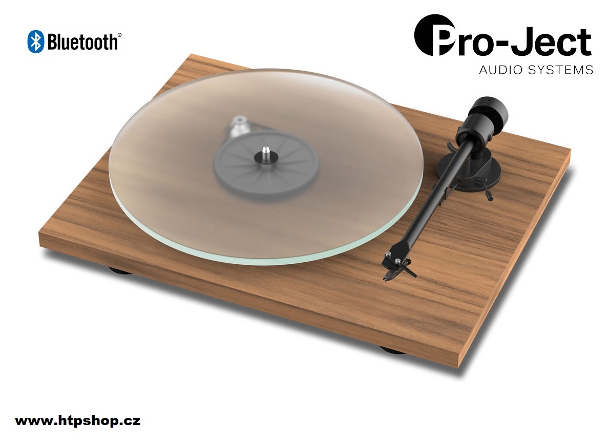 Pro-Ject T1 BT + Ortofon OM 5E Barevné provedení: ořech - walnut