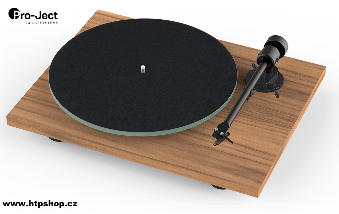 Pro-Ject T1 + Ortofon OM 5E Barevné provedení: ořech - walnut