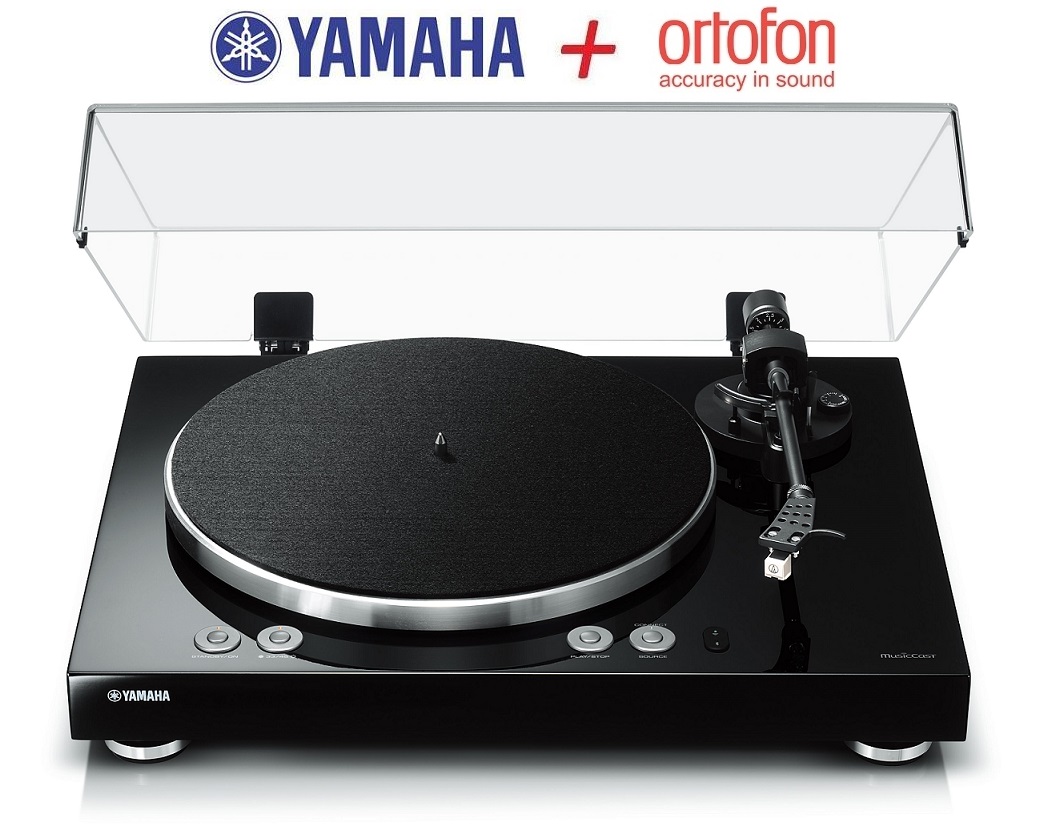 Yamaha MusicCast VINYL 500 + Ortofon OM 5E Barevné provedení: černá - black piano + Ortofon OM 5E