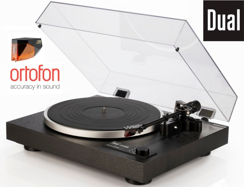 DUAL CS 518 + Ortofon Přenoska: Ortofon 2M BRONZE