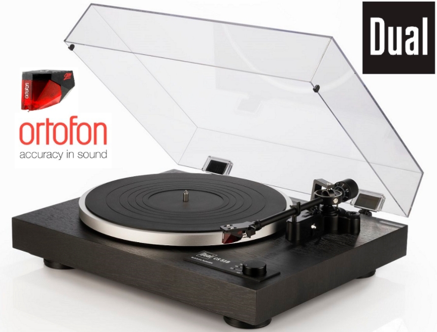 DUAL CS 518 + Ortofon Přenoska: Ortofon 2M RED
