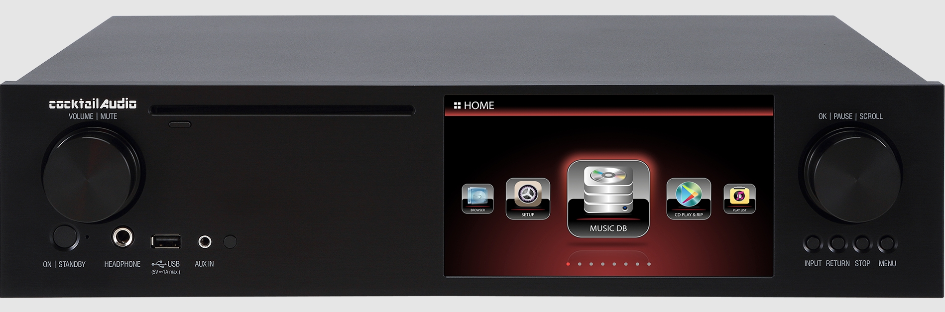 Cocktail Audio cocktailAudio X35 Barevné provedení: černé
