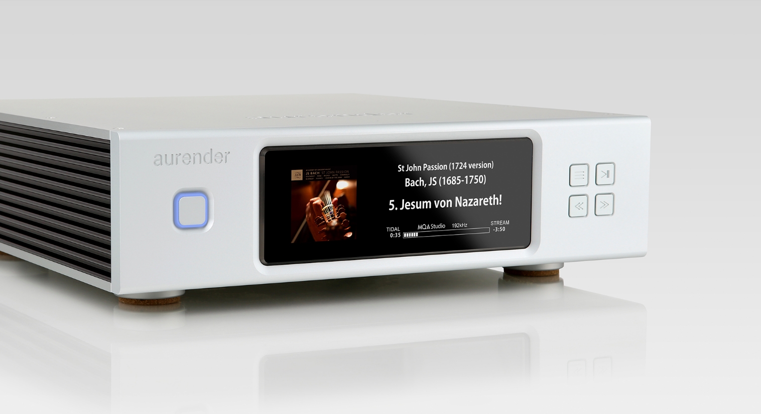 Aurender N200 Barevné provedení: stříbrné