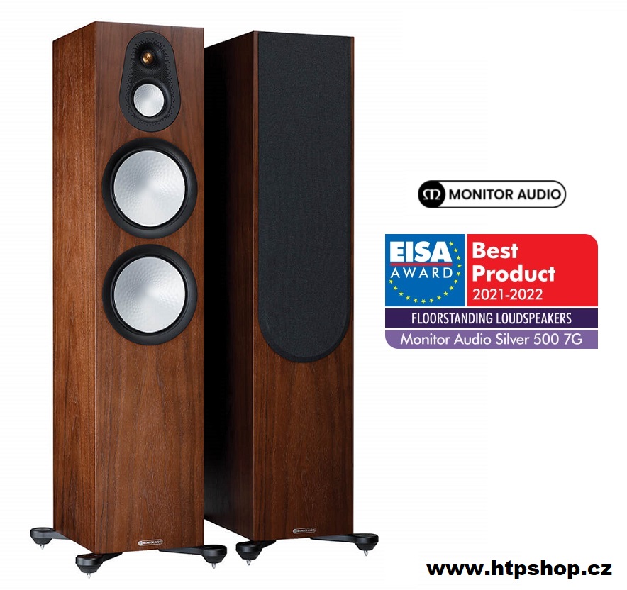 Monitor Audio Silver 7G 500 Barevné provedení: ořech - walnut