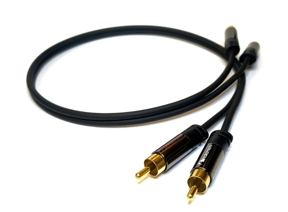 Nakamichi - HQ Premium 2RCA-2RCA OFC Audio Cable 1,0m
