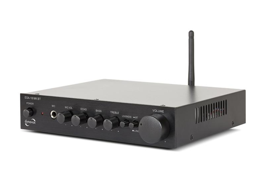 Dynavox ESA-18 MK BT Barevné provedení: černé