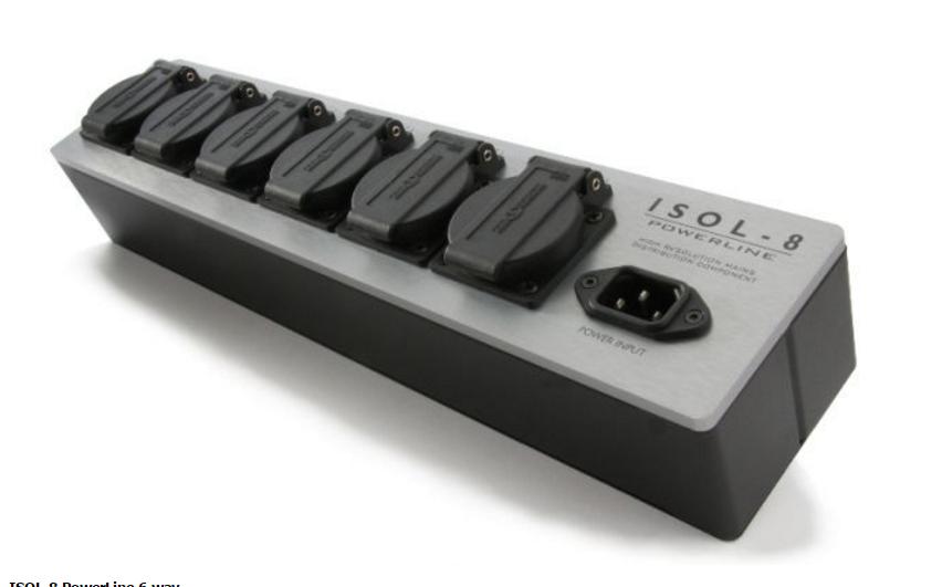 ISOL-8 PowerLine 6 way