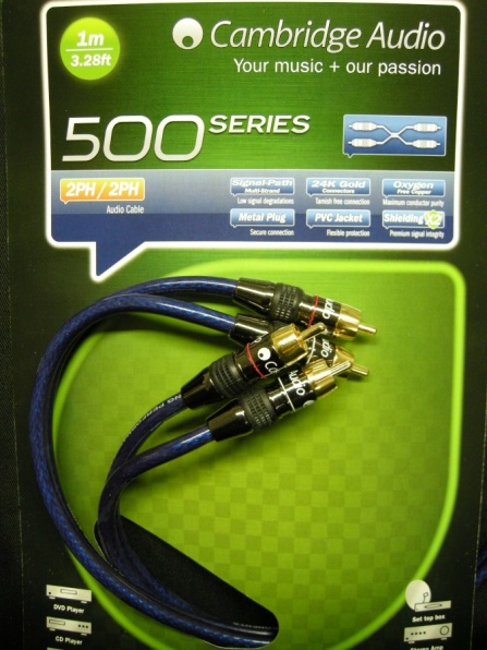 Cambridge Audio A500 RCA - 1 m