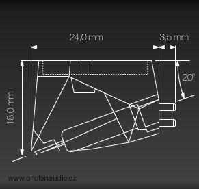 Ortofon Stylus 2M RED + TESLA Carbon Stylus Brush