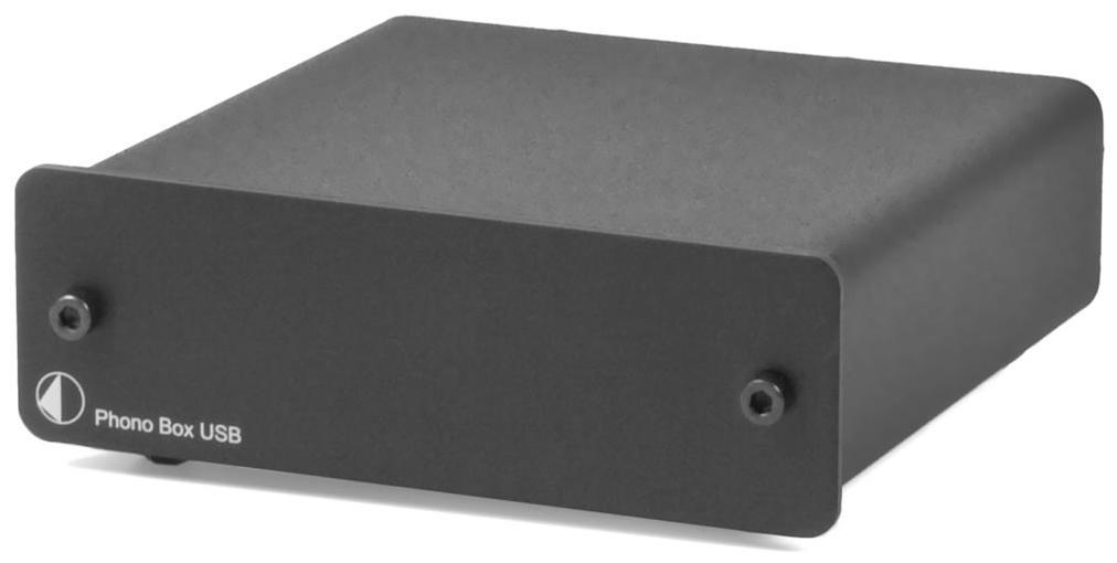 Pro-Ject Phono Box USB Barevné provedení: černé