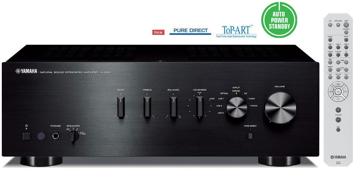 Yamaha A-S301 Barevné provedení: černá - black