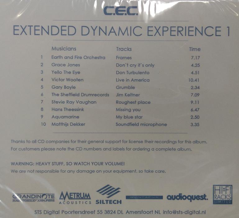 STS Digital - EXTENDED DYNAMIC EXPERIENCE 1