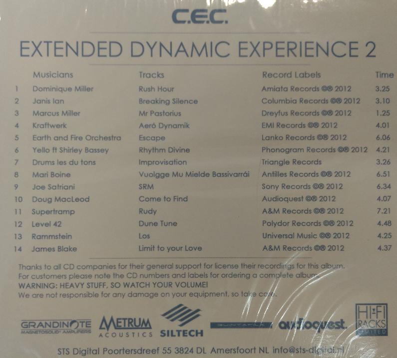 STS Digital - EXTENDED DYNAMIC EXPERIENCE 2