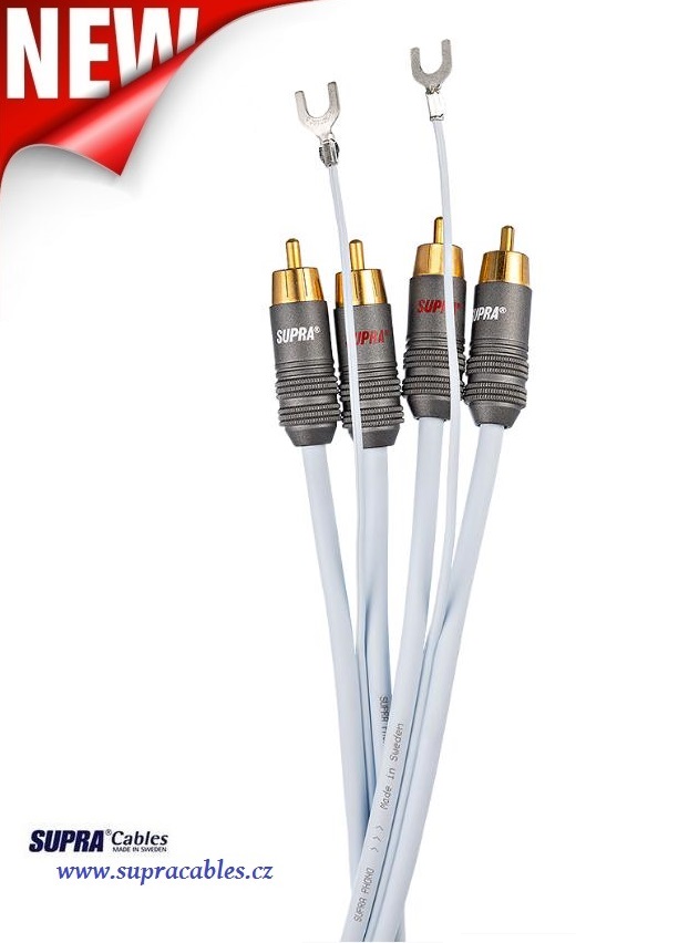 SUPRA PHONO 2RCA-SC AUDIO Anniversary 2,0m