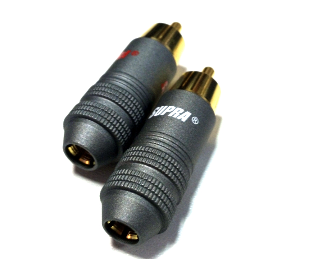 SUPRA RCA-6 SC PLUG PAIR