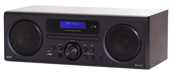 Scansonic DA 310 DAB+ Barevné provedení: black