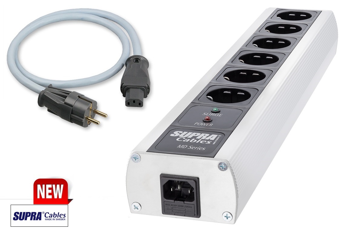 SUPRA MAINS BLOCK MD06-EU/SP Mk3.1 + SUPRA LoRad 2.5 CS-EU