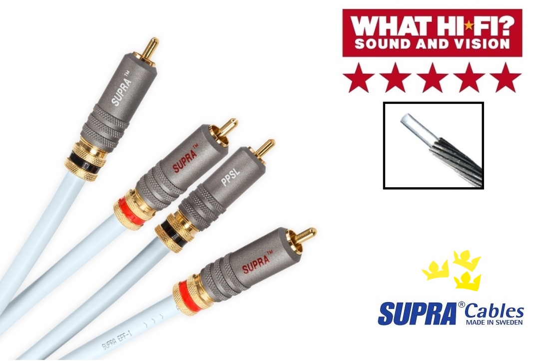 Supra Cables SUPRA EFF - ISL Délky kabelů: 2,0m