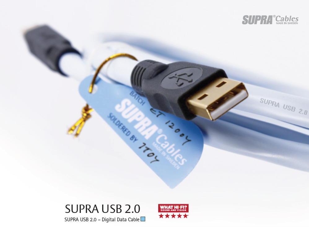 SUPRA USB 2.0 A-B 8,0m