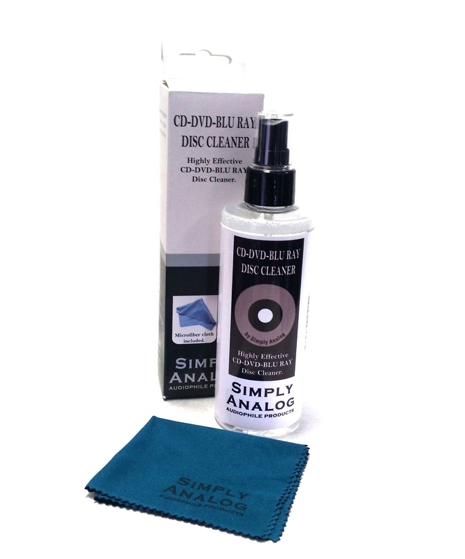 Simply Analog - CD-DVD-BLURAY DISC CLEANER