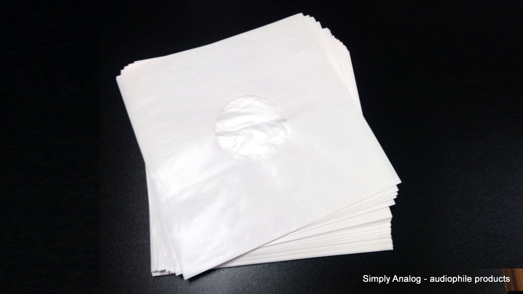 Simply Analog - 12" ANTISTATIC SLEEVES Black