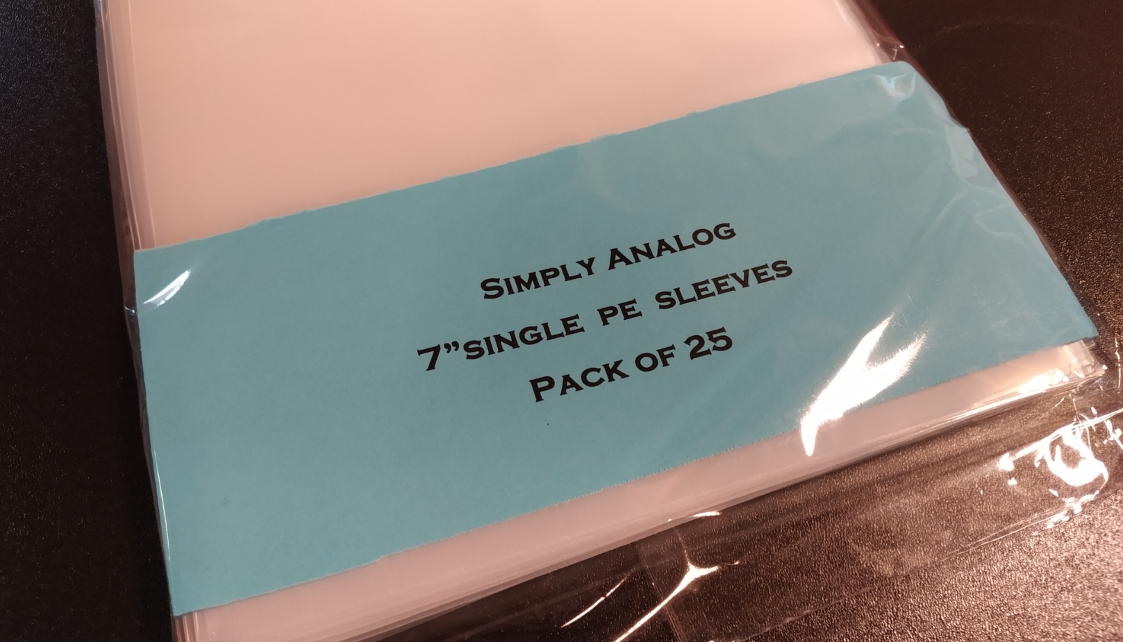 Simply Analog - 7" SINGLE PE SLEEVES