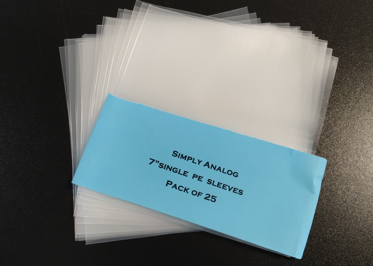 Simply Analog - 7" SINGLE PE SLEEVES