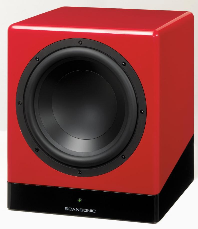 Scansonic S12 Barevné provedení: červený klavírní lak