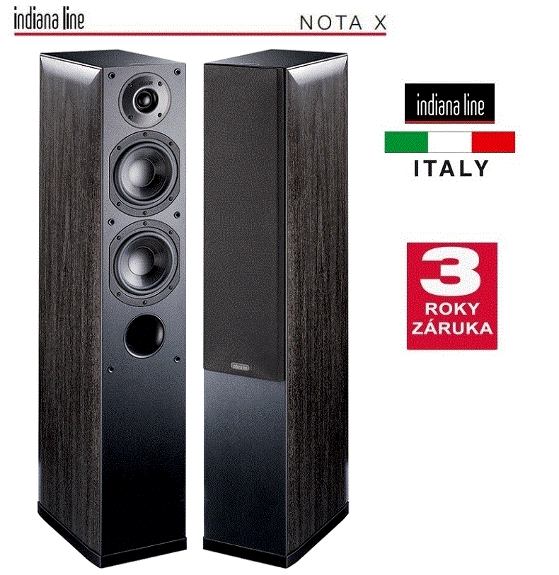 Indiana Line Nota 550 X Barevné provedení: black - šedočerně mořený dub