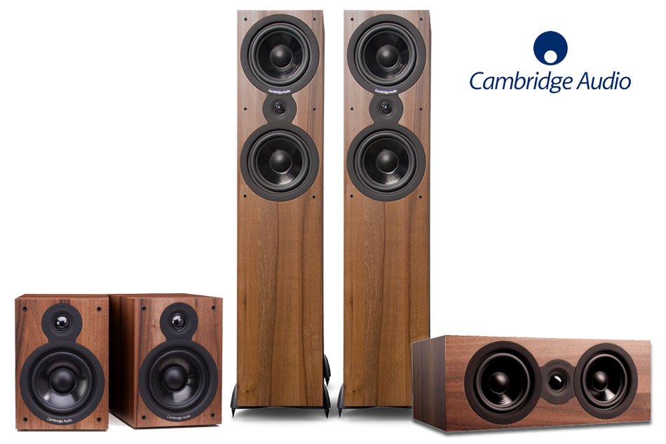 CAMBRIDGE AUDIO SX80 set 5.0 + reprokabely ZDARMA Barevné provedení: walnut - ořech
