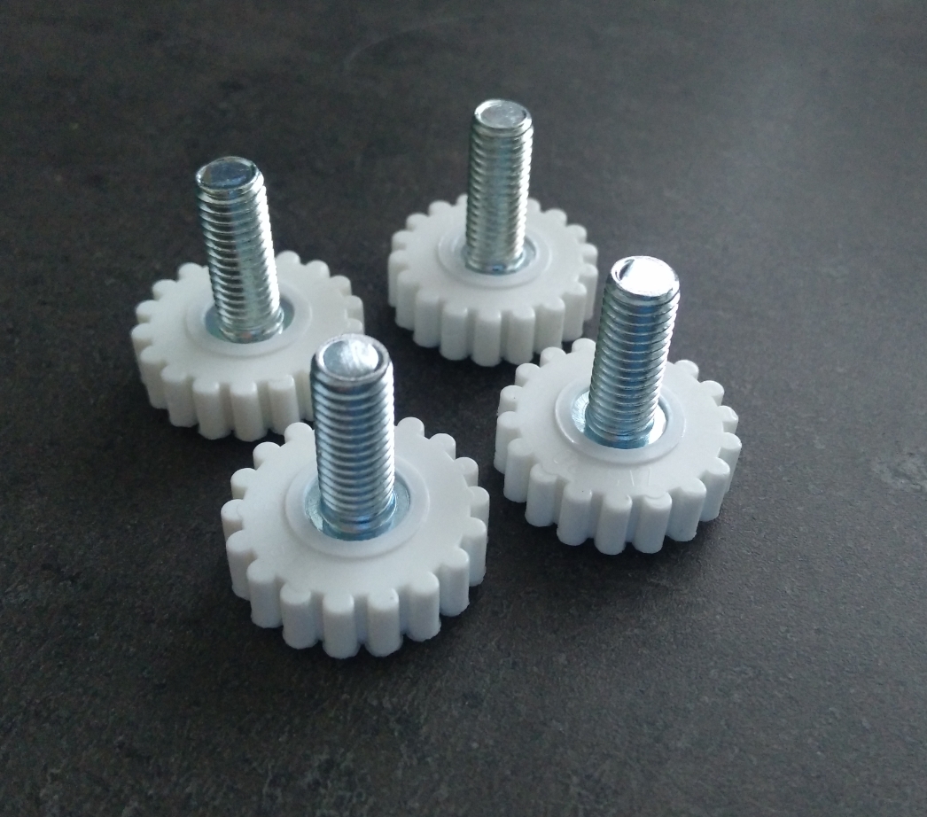 Dynavoice Speaker Stand Feet SET - White