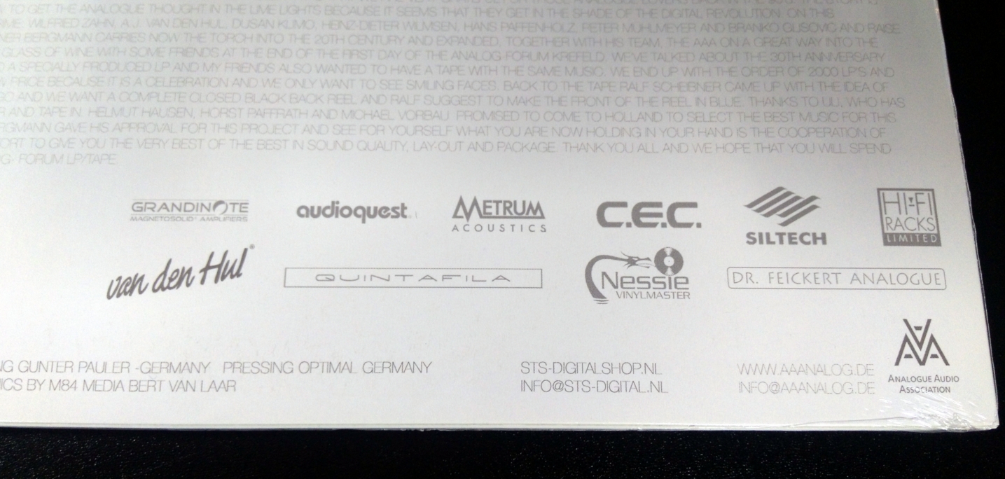 STS Digital - GREETJE KAUFFELD AND BAND – ON MY WAY TO THE 30TH ANALOG FORUM ANNIVERSARY