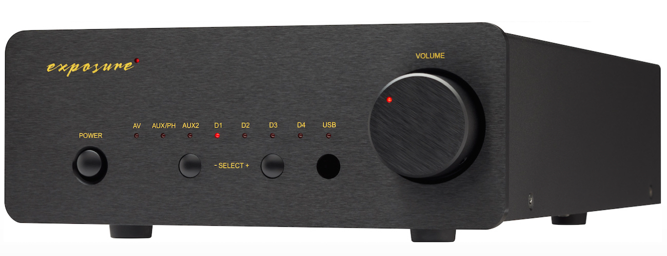 Exposure XM5 INTEGRATED AMPLIFIER Barevné provedení: černé