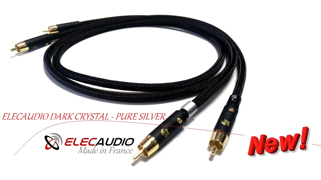 ELECAUDIO DARK CRYSTAL - Pure Silver
