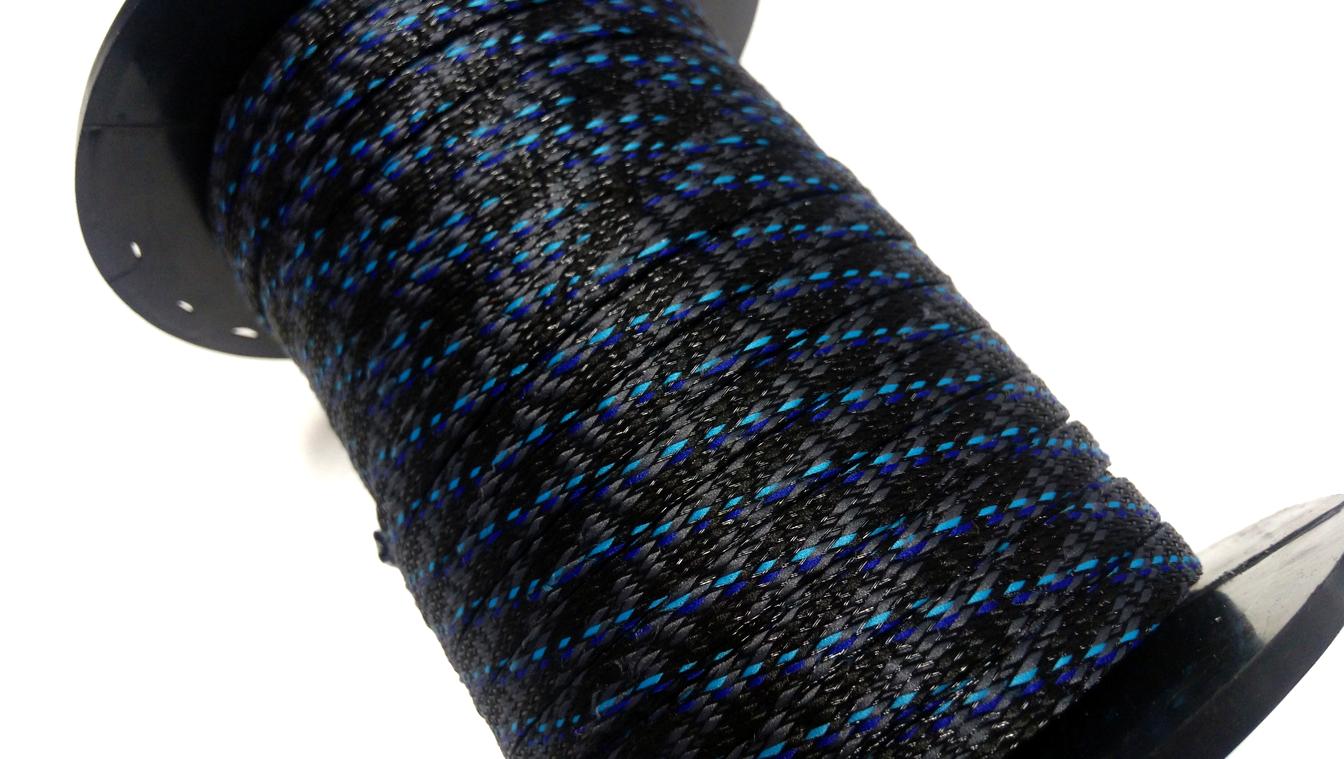ELECAUDIO BLUE HELIX Expandable Braided Nylon Sleeve (PET) 8-16mm