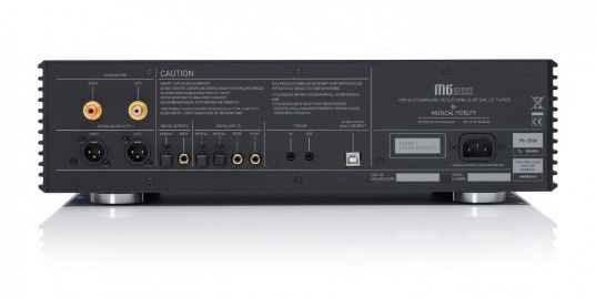 MUSICAL FIDELITY M6SCD Barevné provedení: černé