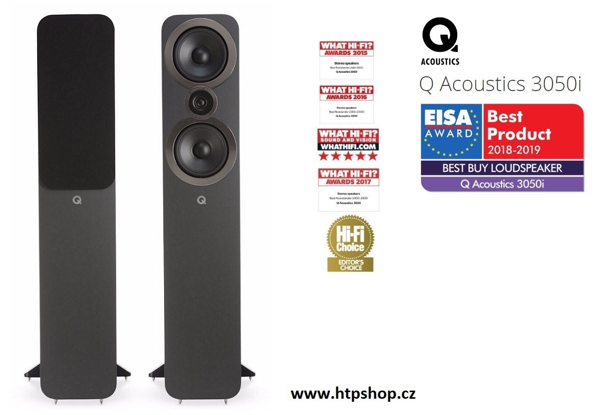 Q Acoustics 3050i Barevné provedení: grafitové provedení