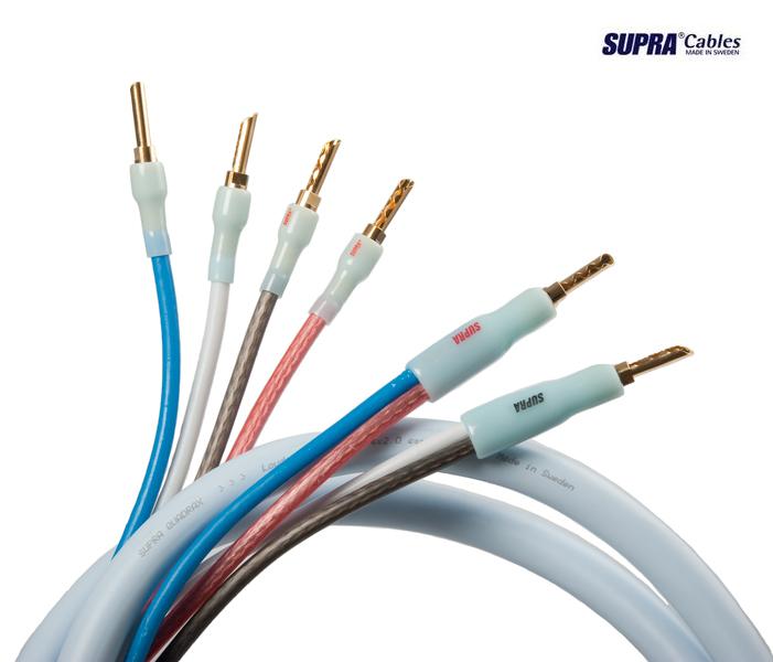 SUPRA Quadrax SET 4x2.0 Bi-wire CombiCon 2x2,0m